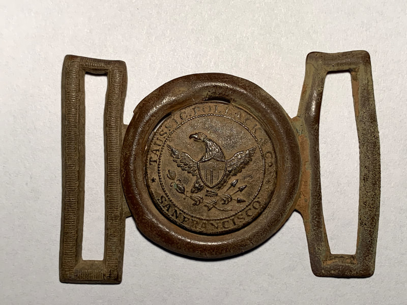 Taussig Pollack & Co. Gold Rush Belt Buckle